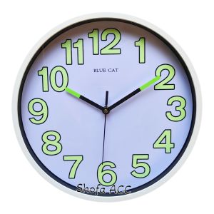 Jam Dinding Unik Angka Menyala Dalam Gelap Glow in the Dark