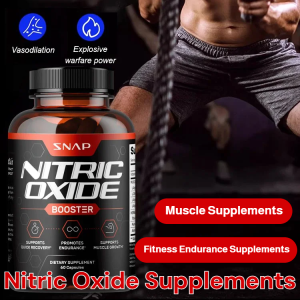 Nitric Oxide Supplements Fitness Muscle Enhancement Capsules For Improving Stamina Muscle Vascularity Energy Nitric Oxide Booster