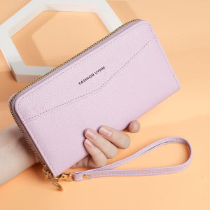 New Elegant Womens Wallet Fresh Large Capacity Womens Zipper Phone Wallet Card Holder Clutch Coin Purse [ Free Shipping ]