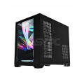 EasyPC | CoolMan Robin 2 Mini Micro ATX PC Case Black and White Desktop Casings. 