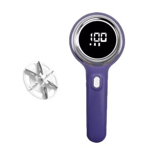 NEXTGENYUN USB Charging Lint Remover LED Display Rechargeable Fluff Remover Portable Digital Display Electric Fuzz Pellet Remover for Home