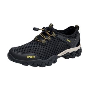SOCRS Summer Outdoor Mens Hiking Shoes Mountain Climbing Waterproof Comfortable Cool Big Size 38-45