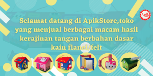 Celengan Anak Karakter Lucu Dari Kain Flanel