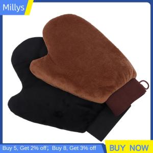Millys 1pcs ngón tay Găng tay tái sử dụng cơ thể tự tan găng tay Applicator găng tay thuộc da kem lotion Mousse cơ thể làm sạch găng tay tự Tanner