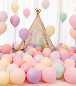 20pcs/50pcs/100pcs Pastel Macarons Balloons Set 12 inches Latex Balloon Baby Show Pink Balloons Girl Birthday Wedding Diy Party Decoration Package Set For Christening Home Decor Anniversary Balloon Set