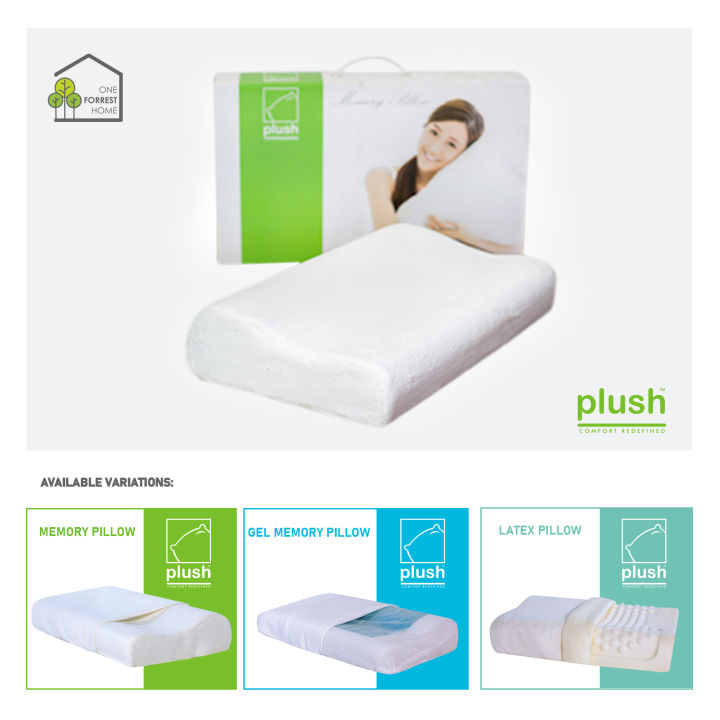 Plush Memory Pillow 30 cm x 50 cm Lazada PH