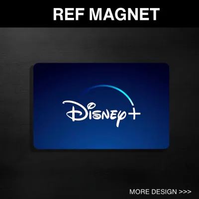 MUSIC & STREAMING APP Ref Magnet | Souvenir ATM Size | Waterproof Scratch Proof Cheap & Durable