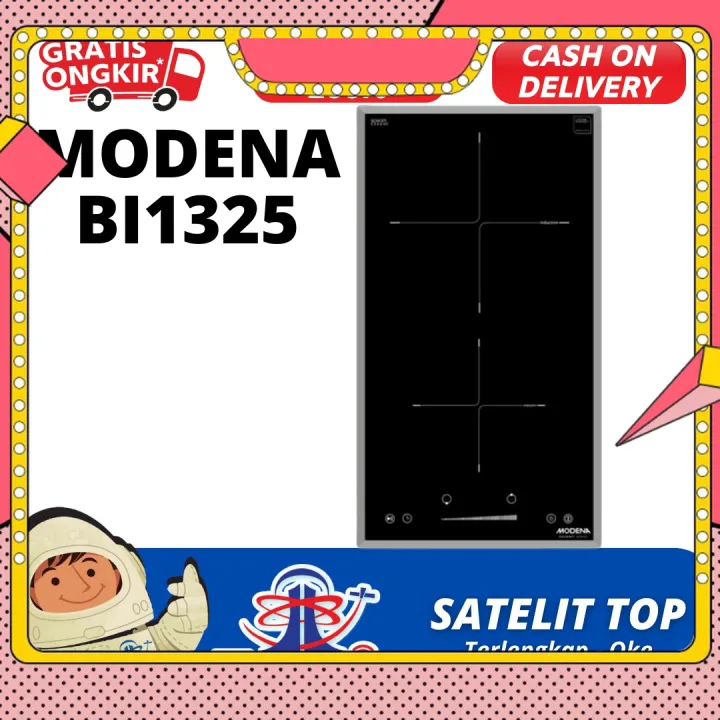 KOMPOR INDUKSI / KOMPOR LISTRIK 2 TUNGKU MODENA BI1325 | Lazada Indonesia