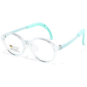 Maolazi thời trang thoải mái Kính cô gái Retro siêu nhẹ chống trượt kính chàng trai khung kính thuốc trẻ em 12787
