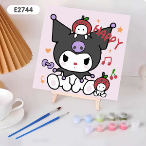 LAKOE Painting By Number 20x20 Diy Canvas Painting Sanrio Kartun Lucu