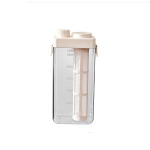 MAOMEI 700/1100ml Bình đựng nước lạnh có dấu hiệu Dung lượng lớn Bình pha cà phê lạnh Ấm trà Phong cách châu Âu Bình pha cà phê Sử dụng tại nhà