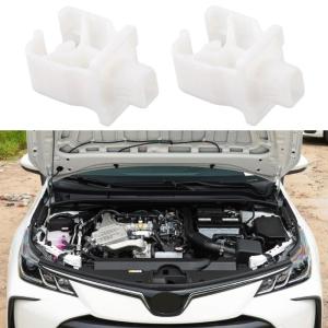 53452-12130ฝากระโปรงรถพลาสติกตัวยึดคลิปหัวเข็มขัดติดฝากระโปรงรถยนต์คลิปซ่อมบำรุงรถยนต์