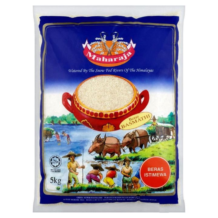Maharaja Beras Basmati Rice 5kg Lazada