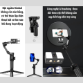 Gimbal chống rung cho điện thoại 3-Axis L9,  Tay cầm gimbal chống rung, Gimball chống rung chuyên nghiệp, Gimble quay phim chụp ảnh , quay tik tok, có thể kéo đai, hỗ trợ AI theo dõi thông minh tích hợp đèn trợ sáng. 