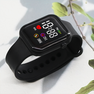Simple Stylish Waterproof LED Watch - Durable Digital Wristwatch for School & Outdoor