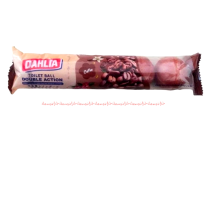 Dahlia Toilet Ball 5pcs Double Action Coffee Kampers Aroma Kopi Warna Coklat Aroma Lavender Warna Pink