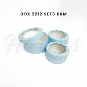 [1 Set] Box Kado / Kotak Hampers / Hard Box / Gift Box / Kotak Kado Hadiah / Box 2212 Set3