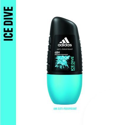ADIDAS Ice Dive 48H Anti-Perspirant Roll On for Men 50ml Lazada PH - Main Image