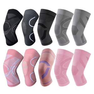 Breathable Knee Support Knee Brace Practical Knee Pads Easy to Use Compression Knee Sleeves for Working Running Hiking