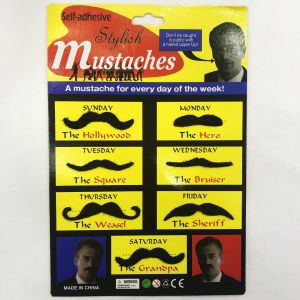 Amazon Halloween Beard Props Jazz Beard Mens Womens Pink Simulation Beard Personalized Mustache