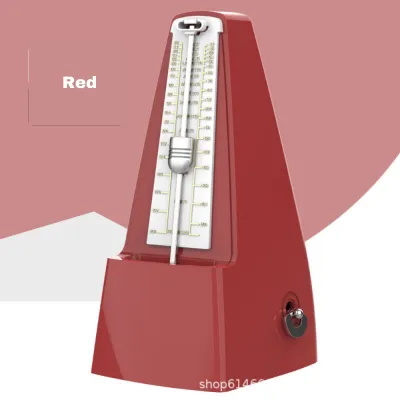 Solo Mechanical Metronome Vintage Tower Shaped For Guitar Bass Bell Piano Violin
