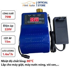 Máy bơm nước tăng áp thông minh mini 24V Taesung TSB-24 (70W) không gây ồn tuổi thọ cao chuyên dùng cho nhà tắm máy giặt...