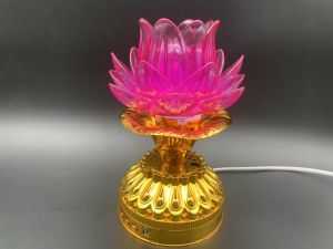 [TM-SUSB] Đèn sen xoay USB Đèn sen xoay có điều khiển màu trang trí bàn thờ phậtbàn thờ gia tiên