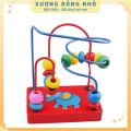 Đồ chơi luồn hạt size nhỏ cho bé, đồ chơi gỗ trẻ em, giáo cụ montessori, Xương Rồng Nhỏ. 