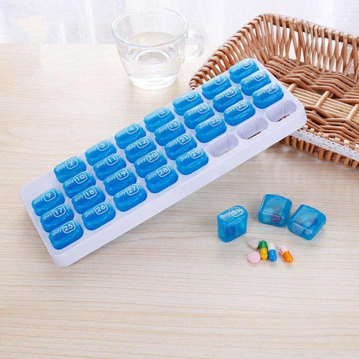 Tablet Kit Box 【Quality】 Pill Seal Box Compartment Tablets Storage Boxes Good Sealing ...