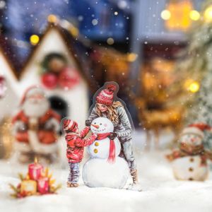 HBESTY  6 Style Christmas Stickers Together Series Christmas Hand Account Collage for Office Cup Stationery Box Sticker Diary Decoration