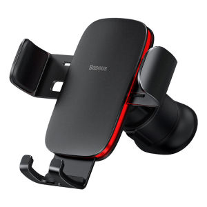 Baseus Metal Car Gravity Phone Holder For Air Vent Car Mount For Samsung iPhone Xiaomi Phone Holder Car Holder Stand For 4.7-6.7 inches Phones