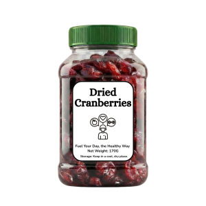 Premium Dried Cranberries | Sweet & Tangy Snack | 170g / 500g