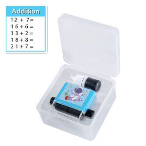 Addition and subtraction Seal multiplication and division Seal number rolling stamp Students Within 100 Teaching Roller Digital Teaching Practice Questions stamp