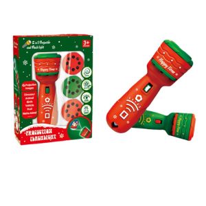 Children Flashlight Projection Baby Toys Torch Christmas Story Book LED Projection Flashlight Projector Torch Lamp Toy Early Education Toy Sleeping Story Book Flashlight Projector Xmas Gift