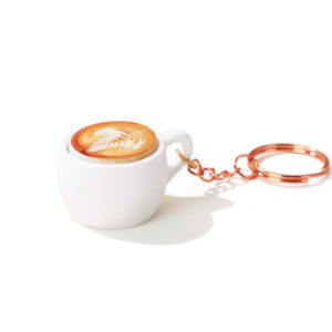 3D Printed Latte Clicker Bag Charm - Aesthetic Stress Relief Keychain for Souvenir Daily Use