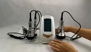40K Slimming Beauty Machine 3 in 1 Cavitation Ultrasonic Multipolar RF Body Slimming Skin Firming Machine for Face Body Home Salon Spa