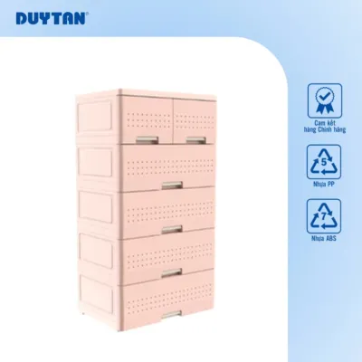 Tủ Tabi Diamond-L 5 ngăn tủ nhựa Duy Tân cao cấp sang trọng tủ quần áo đa năng tiện lợi