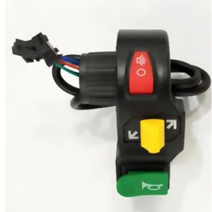 Waterproof E-Bike 3-in-1 Switch Tricycle Combination Switch Headlight-Turn Signal Switch