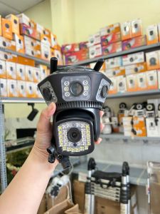 Camera Yoosee Wifi Ngoài Trời F54 Pro 4 Mắt Xem 3 Khung Hình Độc Lập-Nâng Cấp Led Nhìn Đêm Siêu Nét