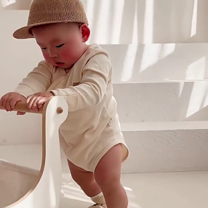 1 Pair Toddlers Non Slip Socks Cute Cartoon Designed Walking Socks Spring Autumn Socks Cotton Baby Floor Socks