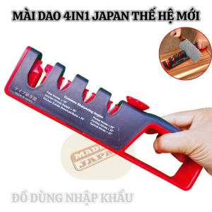 Dụng cụ mài dao kéo Japan thiết kế 4 khe đa năng và chế độ điều chỉnh thông minh