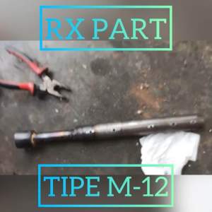 Saringan / Sarangan knalpot rx king rxking rx k rx s TIPE - M12 Suara Garing enak di kuping bahan pipa besi tebal berkualitas Las full tanpa ada celah lubang untuk knalpot sudah bobok dan standar Tarikan mantap