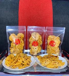 RESEP BELEDAG | CEMILAN CIMPRING BELETRAK KEMASAN 55gr CEMILAN KRIUK BUMBU PEDAS DAUN JERUK