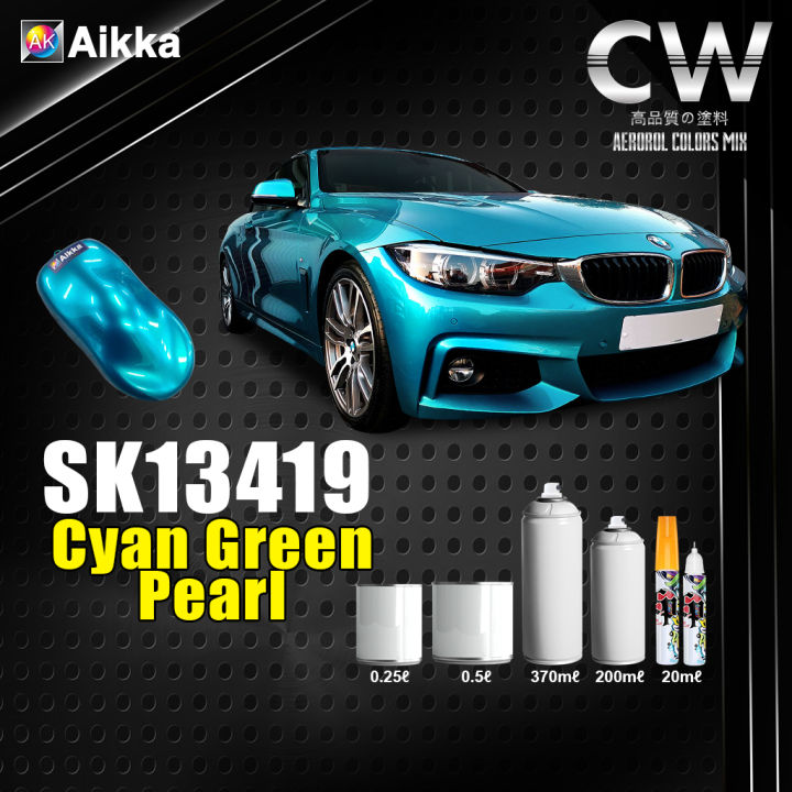 2K Paint AIKKA SK13419 Cyan Green YAMAHA Y15 V2 CYAN Colour Car