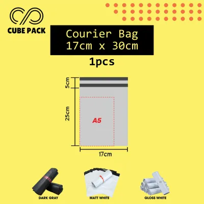 1pc All size Courier Bag Parcel Bag Packaging Bag Parcel Plastic Plastik Pos Flyers White 快递袋子 [CB05]
