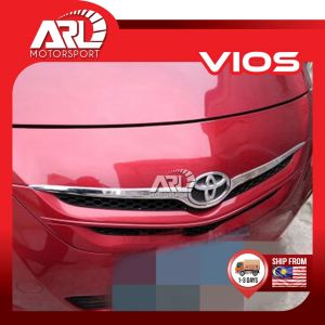 Toyota Vios XP90 NCP93 Belta Dugong 2nd Front Grill Chrome Lining Front Grill Grille Chrome Trim For Vios (2007-2012) ARL Motorsport Car Accessories
