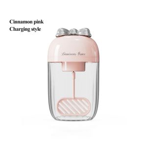 WARM HOUSEWORK แบบพกพา เครื่องทำฟองนมสำหรับผิวหน้า ซักได้ ไฟฟ้า ขวดโฟมล้างหน้าแบบพกพา ฟองเร็ว ทนทาน เครื่องทำฟองสบู่ ของใช้ในห้องน้ำ