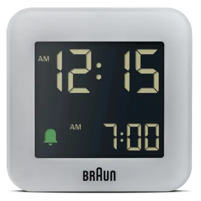 Braun Digital Travel Alarm Clock BC08