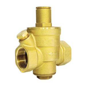 Adjustable Relief Valves DN15/DN20/DN25/DN32 Regulator Brass Water Pressure Reducing Regulator Valves Easy to Install