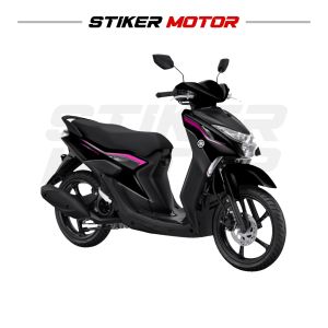 GR01 Striping Yamaha Gear Stiker Sticker Lis Yamaha Gear 125 Motif Simpel Variasi racing grafis Lz